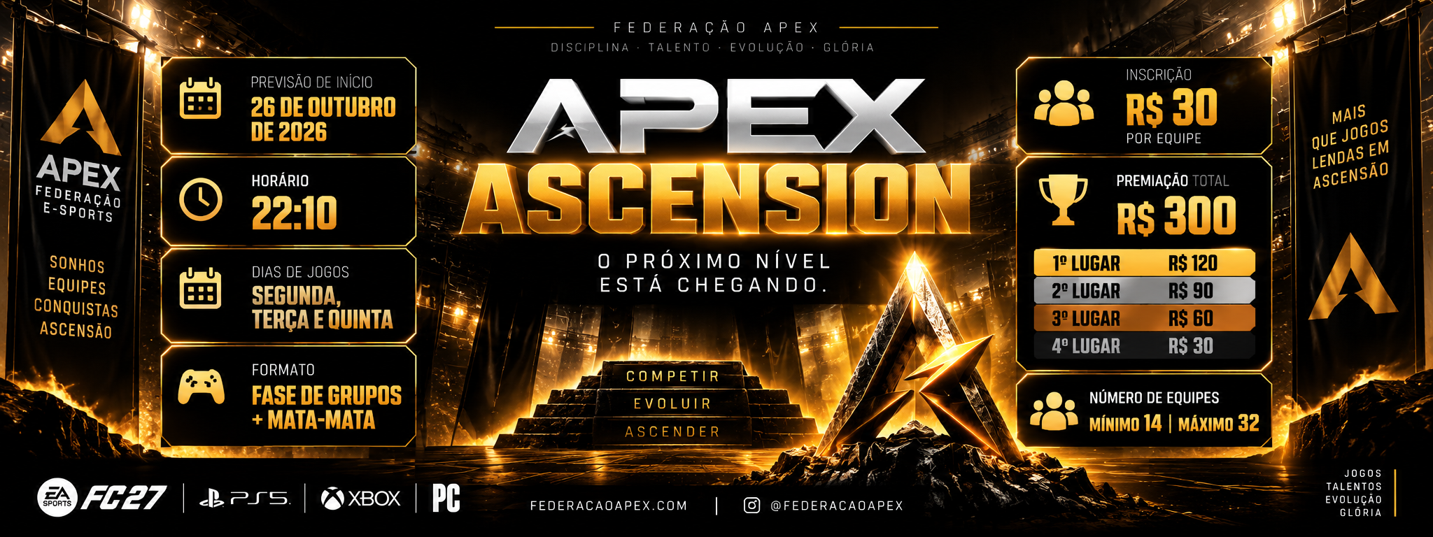 Banner oficial de APEX ASCENSION